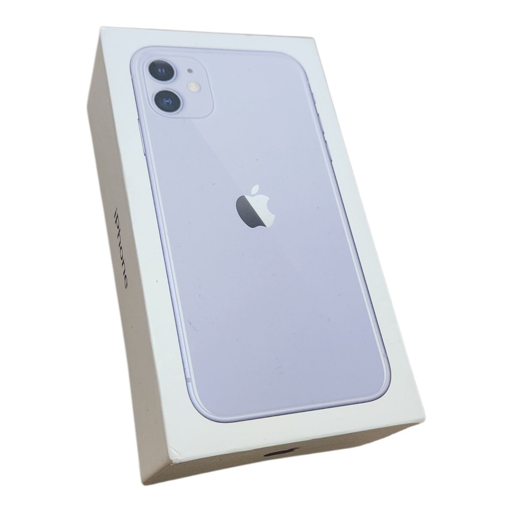 Apple iPhone‎ 11 Empty Retail Box Purple 64GB MWK52LL/A Model A2111 Packaging
